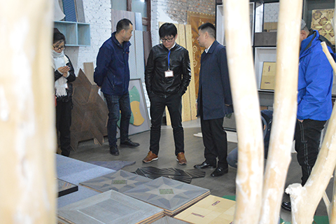 Today's hot spots: Greentown China's centralized procurement leaders come to our company to visit and inspect